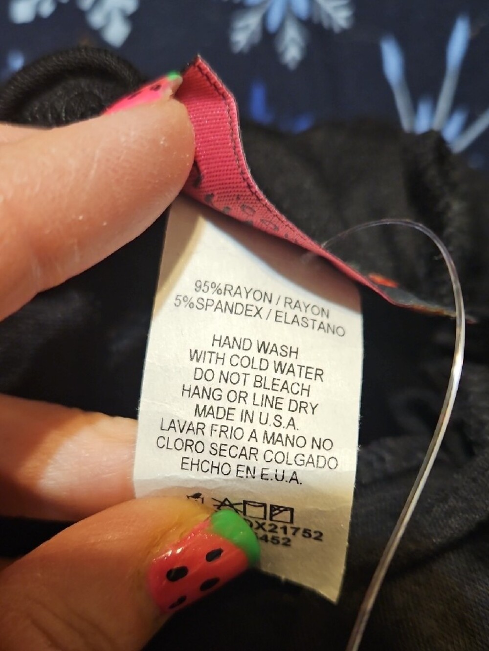 FunFash Black Maxi Dress with Bright Pink and Light Pink Panels - Picture 9 of 9